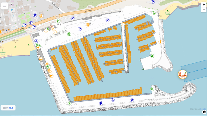 Fase 1 — SkipperLink + mappa posti barca